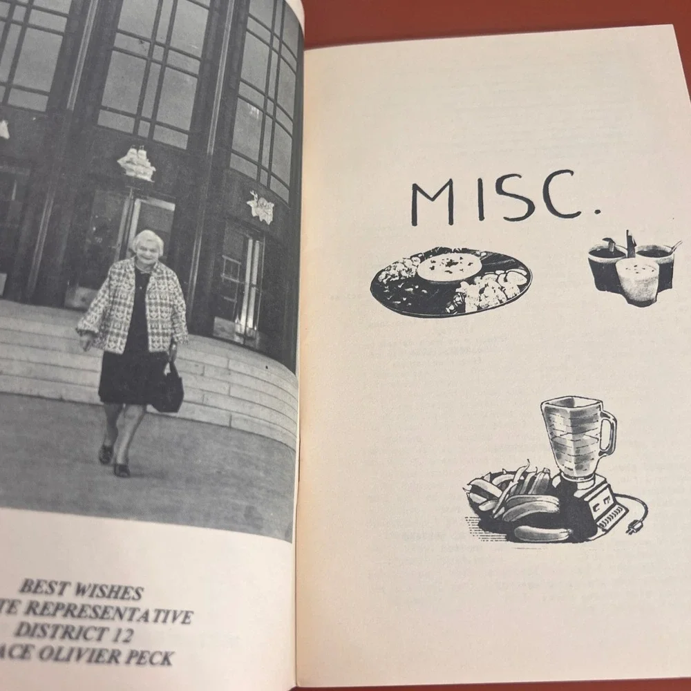 Vintage Teamsters Auxiliary No 1 Portland Oregon Cook Book Labor History Recipes
